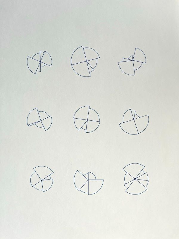 First processing plot